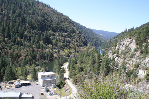 Lake Beardsley river