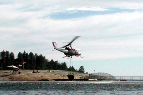 Twain Harte Lake Fire