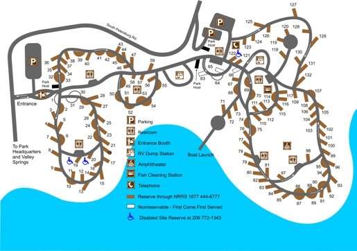 New Hogan Lake In Valley Springs California - Fishing Camping Boat Rentals